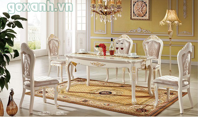 Bàn ăn cổ điển đẹp