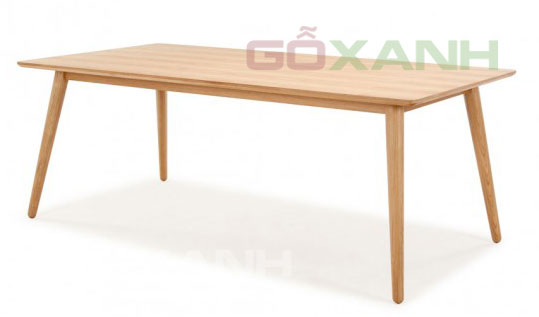 Bàn cafe gỗ sồi