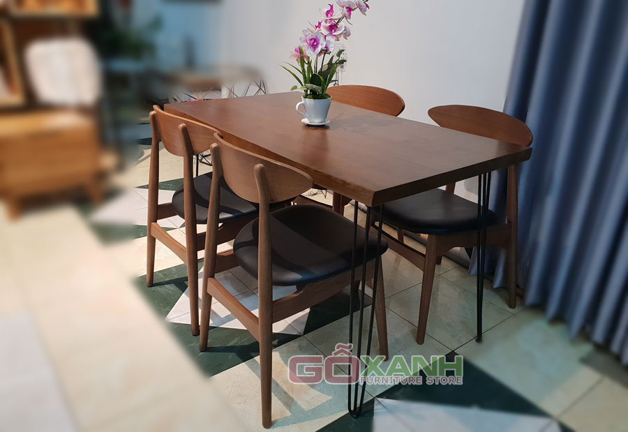 Bàn ghế ăn decor đẹp / sản xuất bộ bàn ăn theo yêu cầu 1