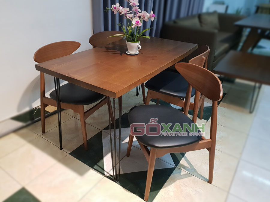 Bàn ghế ăn decor đẹp / sản xuất bộ bàn ăn theo yêu cầu 2