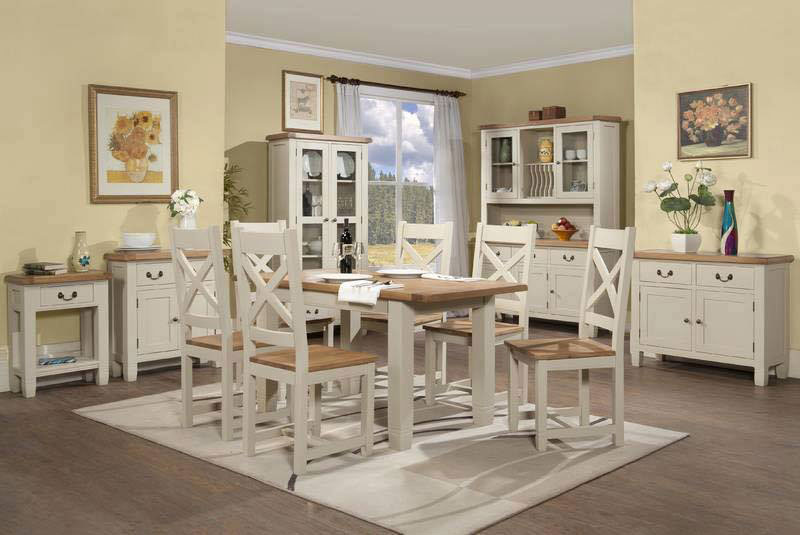 Bàn ghế ăn gỗ sồi nhập khẩu giá rẻ hiện đại