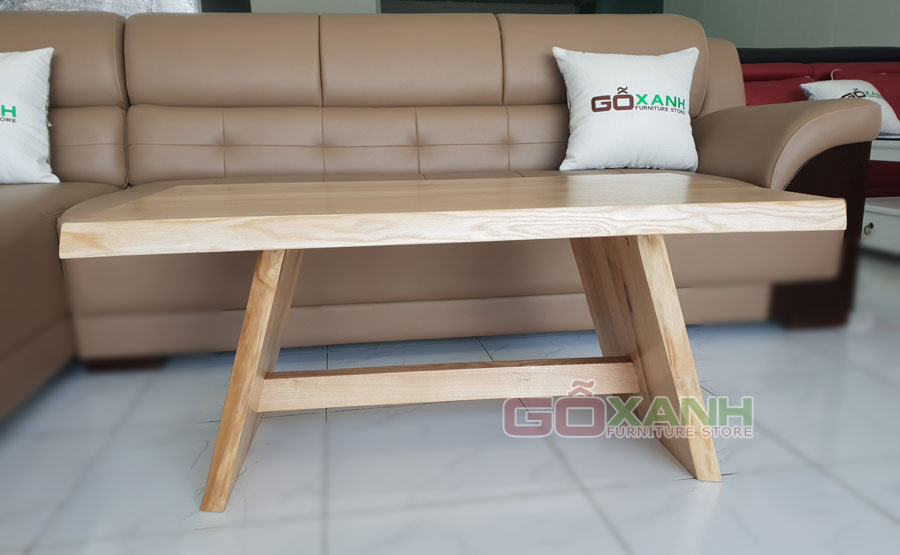 Bàn sofa gỗ Ask (tần bì), bàn sofa gỗ sồi Nga cực đẹp và siêu đơn giản 2