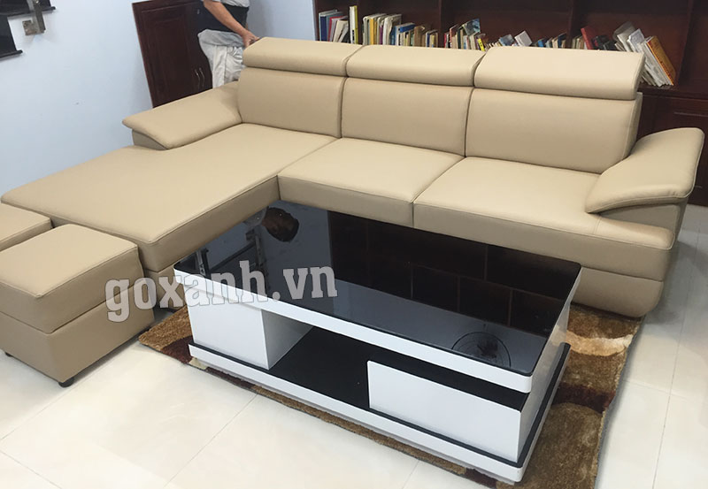 Bàn sofa gỗ công nghiệp 2 hộc chứa tiện dụng 2