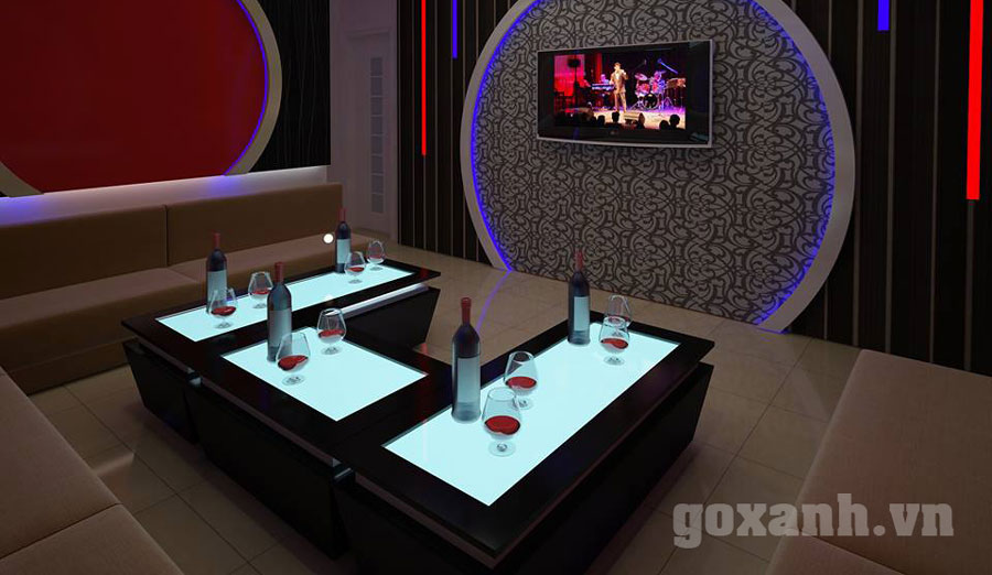 Bàn sofa karaoke, bàn phòng hát karaoke giá tốt