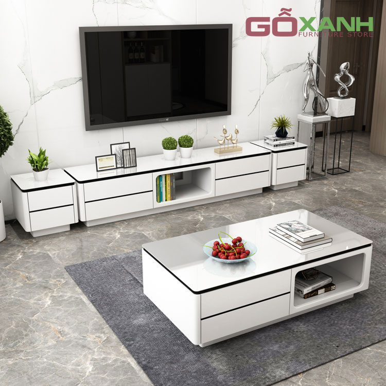 Mẫu bàn trà đẹp hiện đại, bàn uống nước gỗ