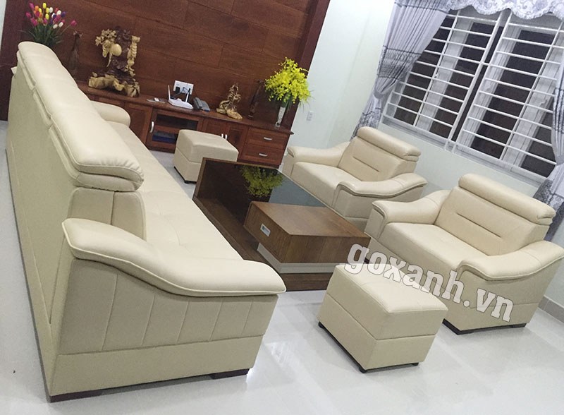 Bàn trà gỗ công nghiệp phủ veneer đẹp 3