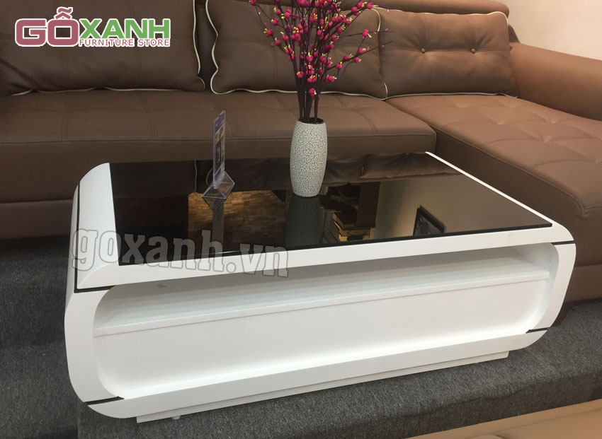 Bàn trà gỗ nhập khẩu cho phòng khách sang trọng 1