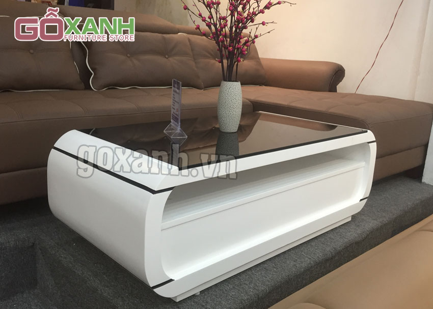 Bàn trà gỗ nhập khẩu cho phòng khách sang trọng 2