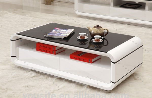 Bàn trà gỗ nhập khẩu cho phòng khách sang trọng