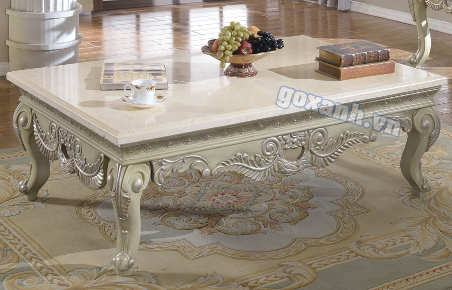 Bàn trà tân cổ điển, bàn nước phòng khách cổ điển