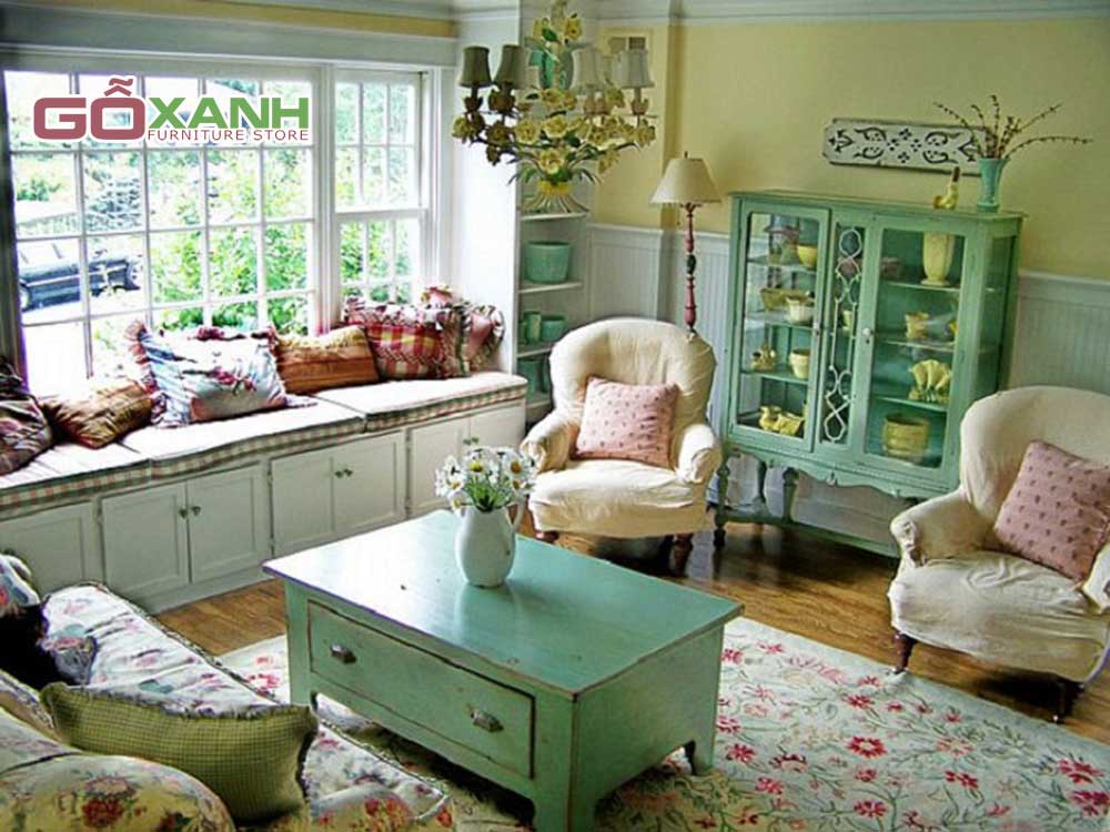 Bí quyết chọn sofa phòng khách theo phong cách Vintage 4