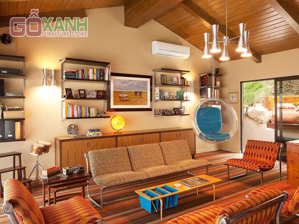 Bí quyết chọn sofa phòng khách theo phong cách Vintage 5