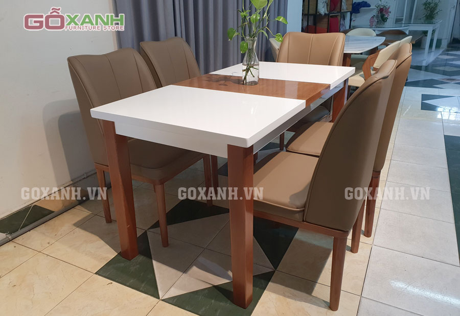 Bộ bàn ăn kiểu dáng hiện đại/ Bàn ăn sang trọng 1