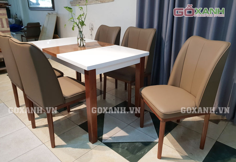 Bộ bàn ăn kiểu dáng hiện đại/ Bàn ăn sang trọng 3