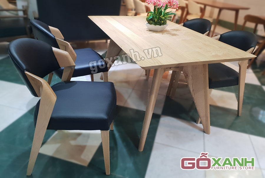 Bộ bàn ăn venus 4 ghế, Bộ bàn ăn gỗ mới nhất 2