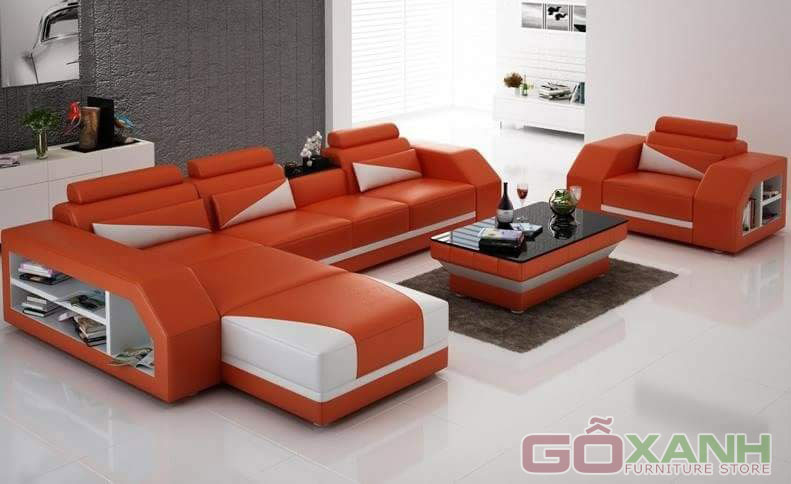 Bộ ghế salon lớn hoành tráng / Sofa phòng khách lớn biệt thự