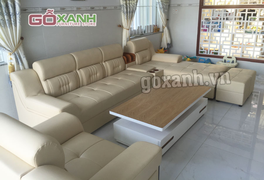 Bộ ghế sofa cho phòng khách lớn, ghế sofa bộ giá rẻ 3