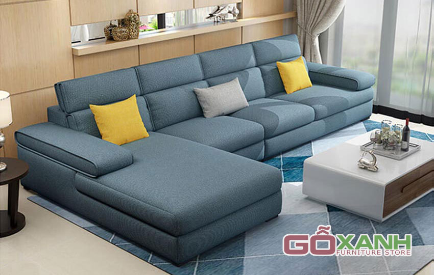 Bộ ghế sofa vải sang trọng