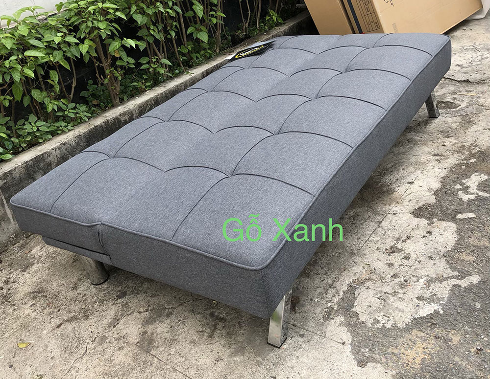 Bộ Sofa Bed Màu Xám Lông Chuột / Sô Pha Giường Nằm Đa Năng 2