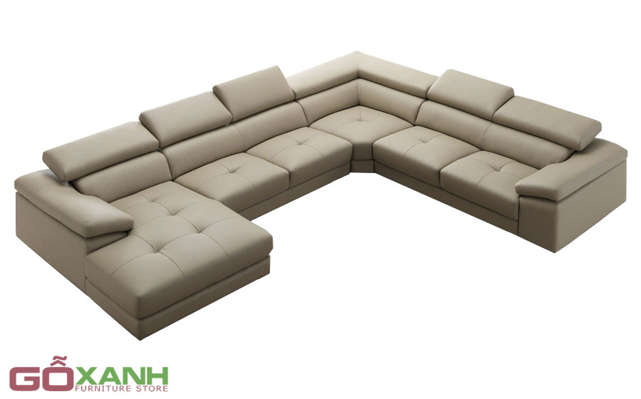 Bộ sofa chữ U sản xuất tận xưởng