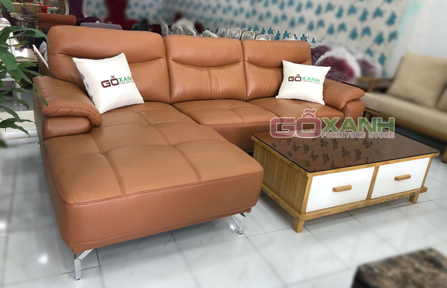Bộ sofa da bò nhập ý