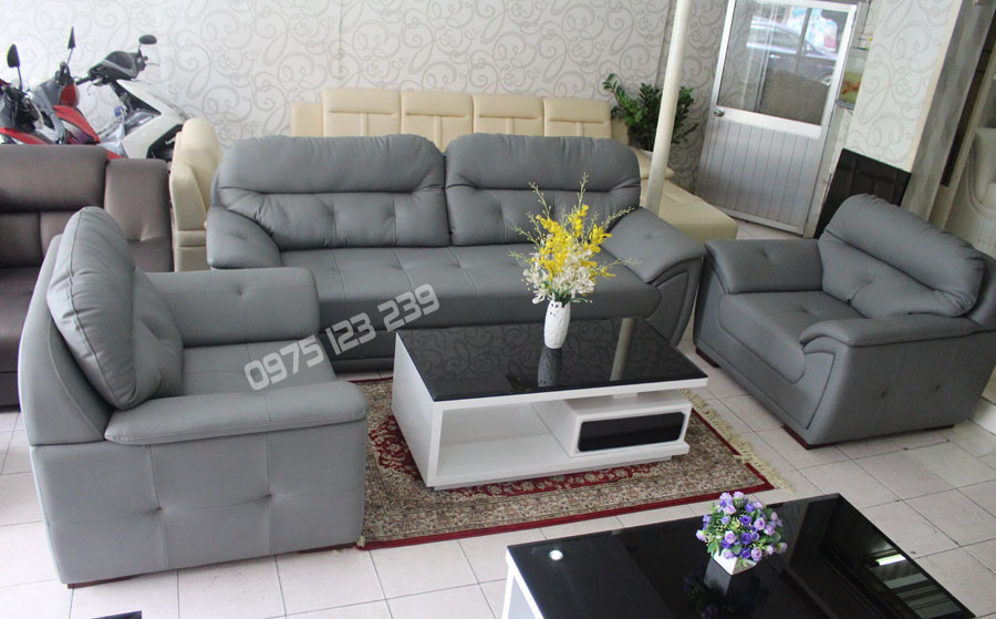 Hình ảnh bộ sofa phòng khách kích thước lớn - Nội Thất Gỗ Xanh 1