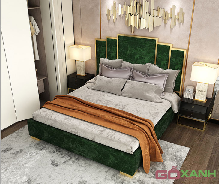 Cách chọn mua giường ngủ Inox mạ vàng - Giường ngủ Gỗ Xanh 2