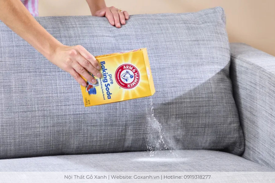 Cách khửu mùi ghế sofa
