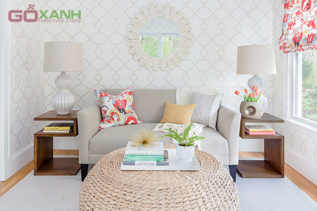 Cách sắp xếp một phòng khách nhỏ gọn gàng và thoải mái 1