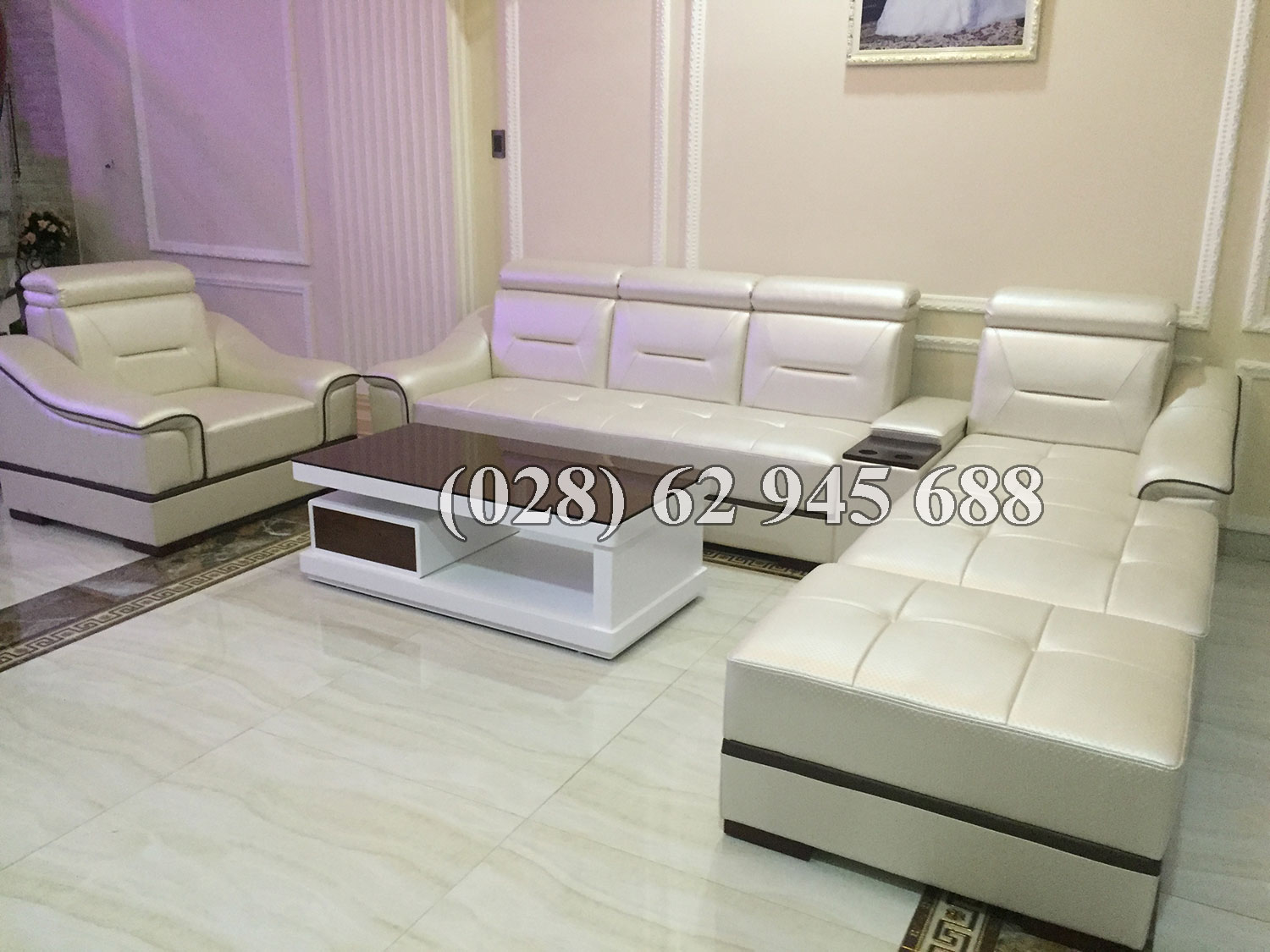 CÁCH VỆ SINH GHẾ SOFA BỌC SIMILI MÀU TRẮNG 3