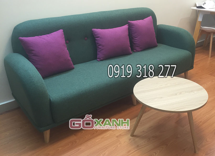 Chọn ghế sofa băng bọc vải cho phòng khách nhỏ 3