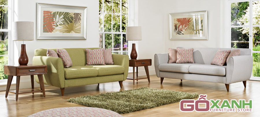 Chọn ghế sofa băng bọc vải cho phòng khách nhỏ 5