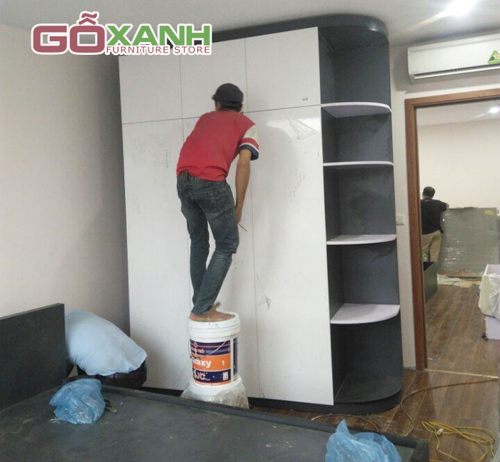 [Công Trình] Sản xuất nội thất gỗ công nghiệp cho căn hộ chung cư 2