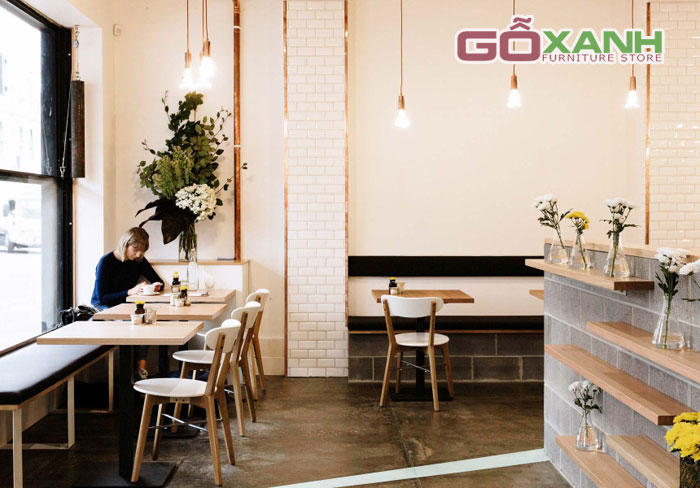 Công ty sản xuất bàn ghế quán cafe phong cách hiện đại TPHCM 3
