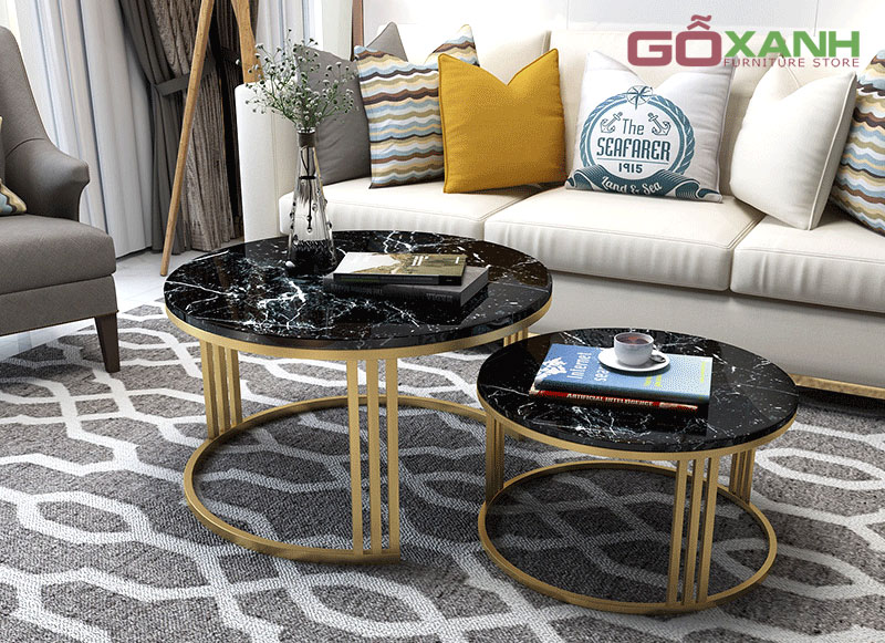 Cửa hàng bán bàn trà Inox tại Thủ Đức - Bàn trà đẹp tại Gỗ Xanh 1