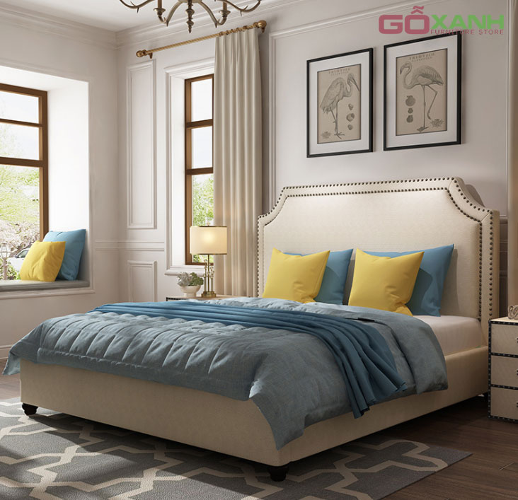Cửa hàng bán giường ngủ giá rẻ tại Thủ Đức - Nội thất Gỗ Xanh nơi cung cấp các mẫu giường giá rẻ 1