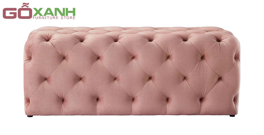 Đôn cuối giường kiểu dáng tân cổ điển sang trọng cho phòng ngủ đẹp hơn 2
