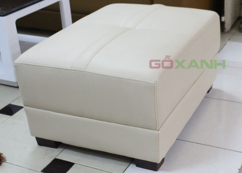 Đôn ghế sofa cao cấp bọc da công nghiệp Hàn Quốc 1
