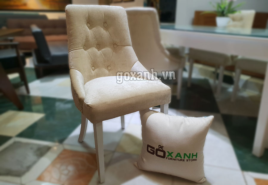 Ghế ăn tân cổ điển sang trọng, Bộ bàn ăn tân cổ điển 6 ghế đẹp 1