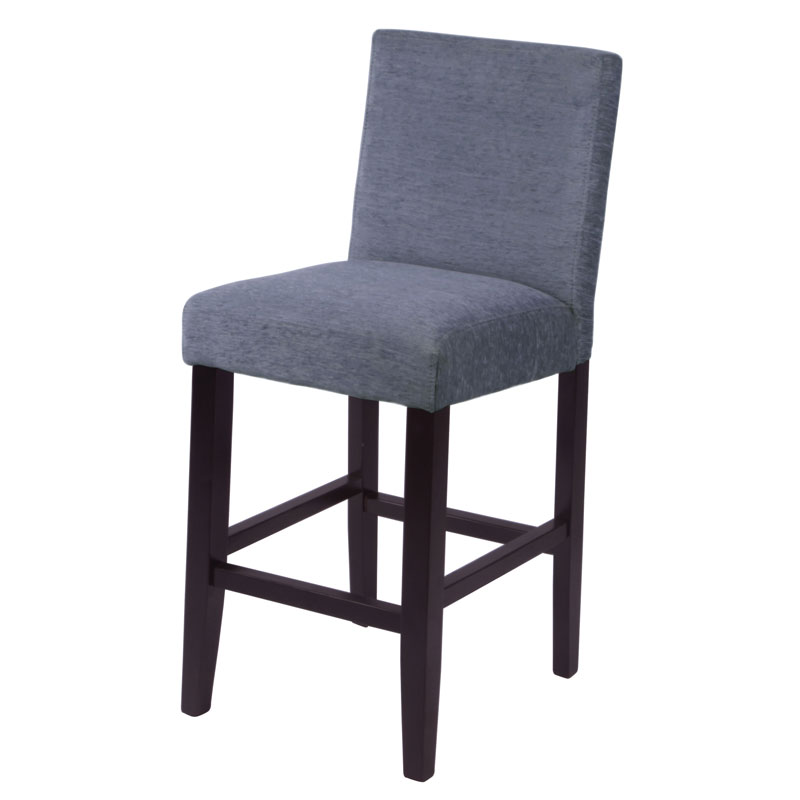 Ghế cafe gỗ bọc nệm chân cao, ghế cafe bar hiện đại 1