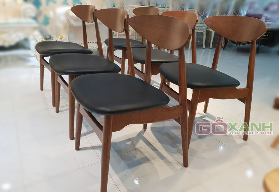 Ghế CH33 gỗ ASH (Gỗ tần bì), gỗ đẹp loại 1 xuất khẩu nước ngoài 6