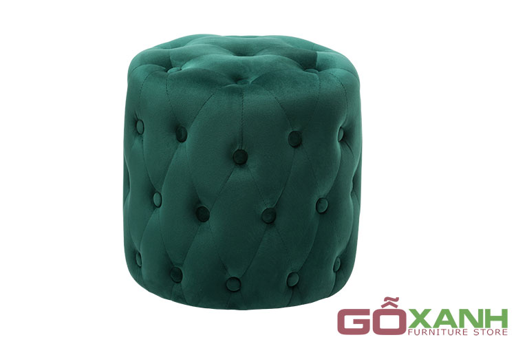 ghe-don-sofa-tron-boc-nem-1 Ghế Đôn Sofa Tròn Bọc Nệm - Nội Thất Gỗ Xanh