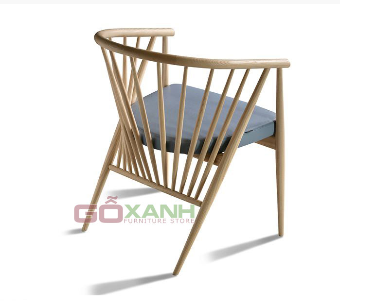 Ghế Genny Armchair gỗ Ask (tần bì) hay gỗ sồi Nga cực đẹp 1