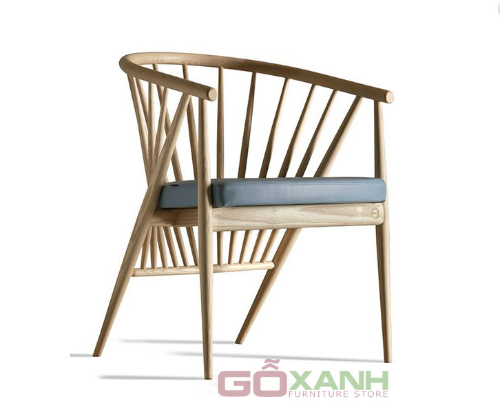 Ghế Genny Armchair gỗ Ask (tần bì) hay gỗ sồi Nga cực đẹp