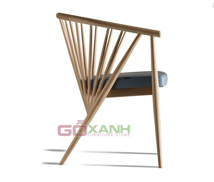 Ghế Genny Armchair gỗ Ask (tần bì) hay gỗ sồi Nga cực đẹp 2