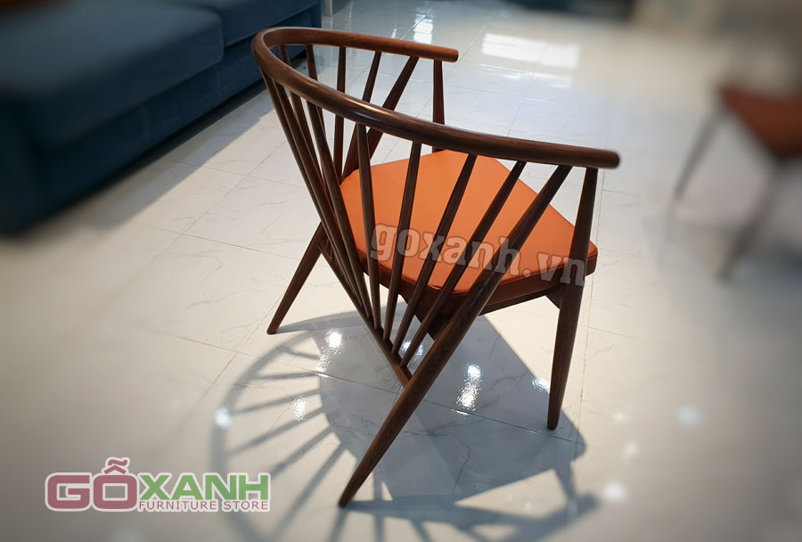Ghế Genny Chair gỗ sồi, Sản xuất ghế ăn tiêu chuẩn xuất khẩu 3