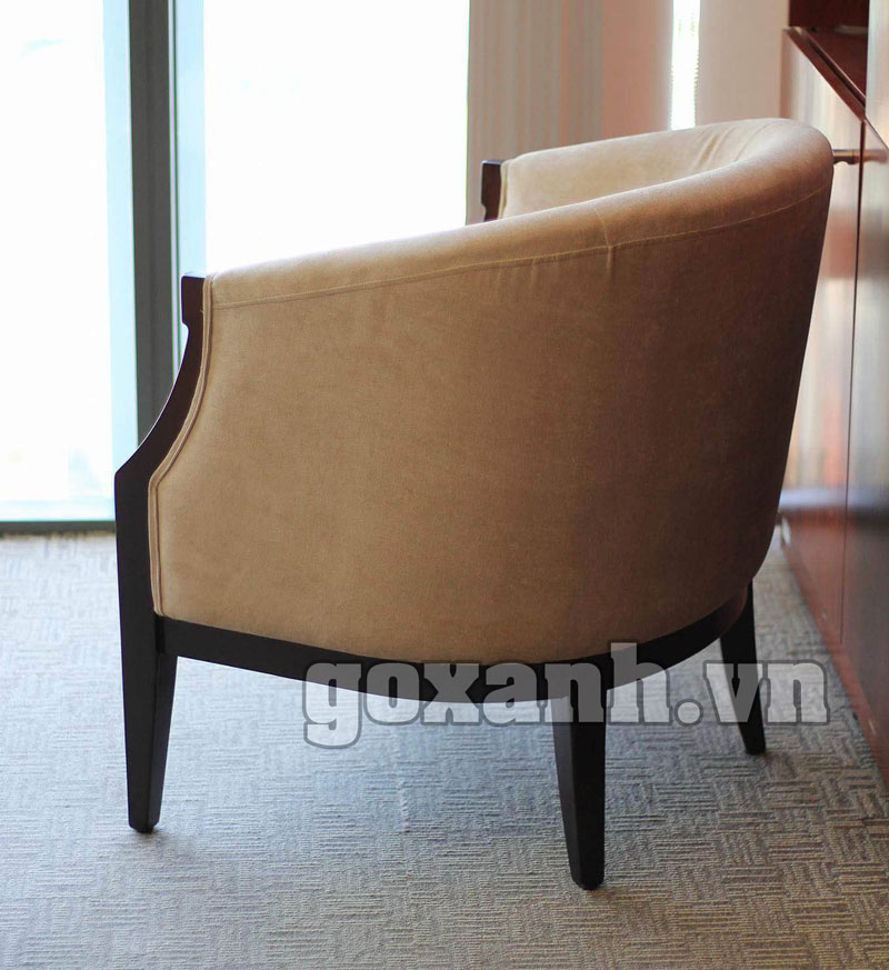 Ghế khách sạn vip, ghế gỗ bọc nệm khách sạn 1