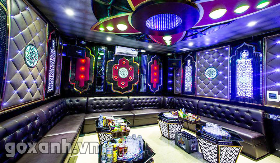 Ghế nệm phòng karaoke - Ghế sofa phòng hát karaoke 1