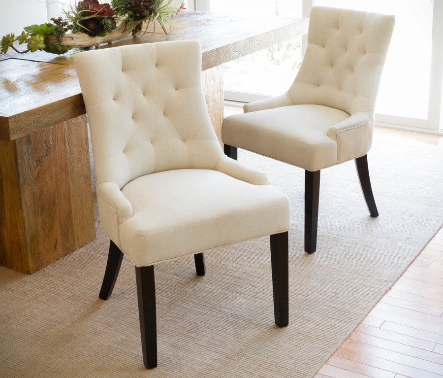 Ghế nhà hàng bọc nệm vải