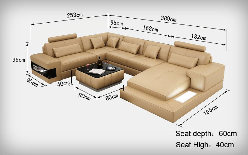[Sofa Gỗ Xanh] Ghế sa lông chữ U đẹp giảm giá 20%